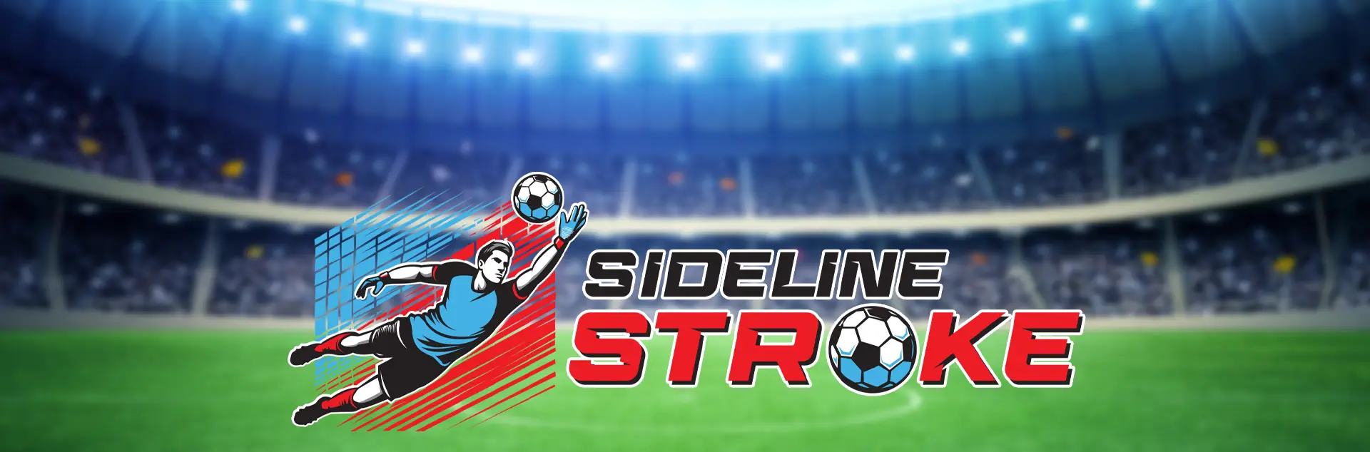 Sideline Stroke Soccer Header