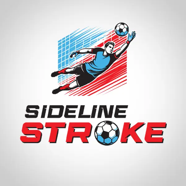 Sideline Stroke Soccer Logo