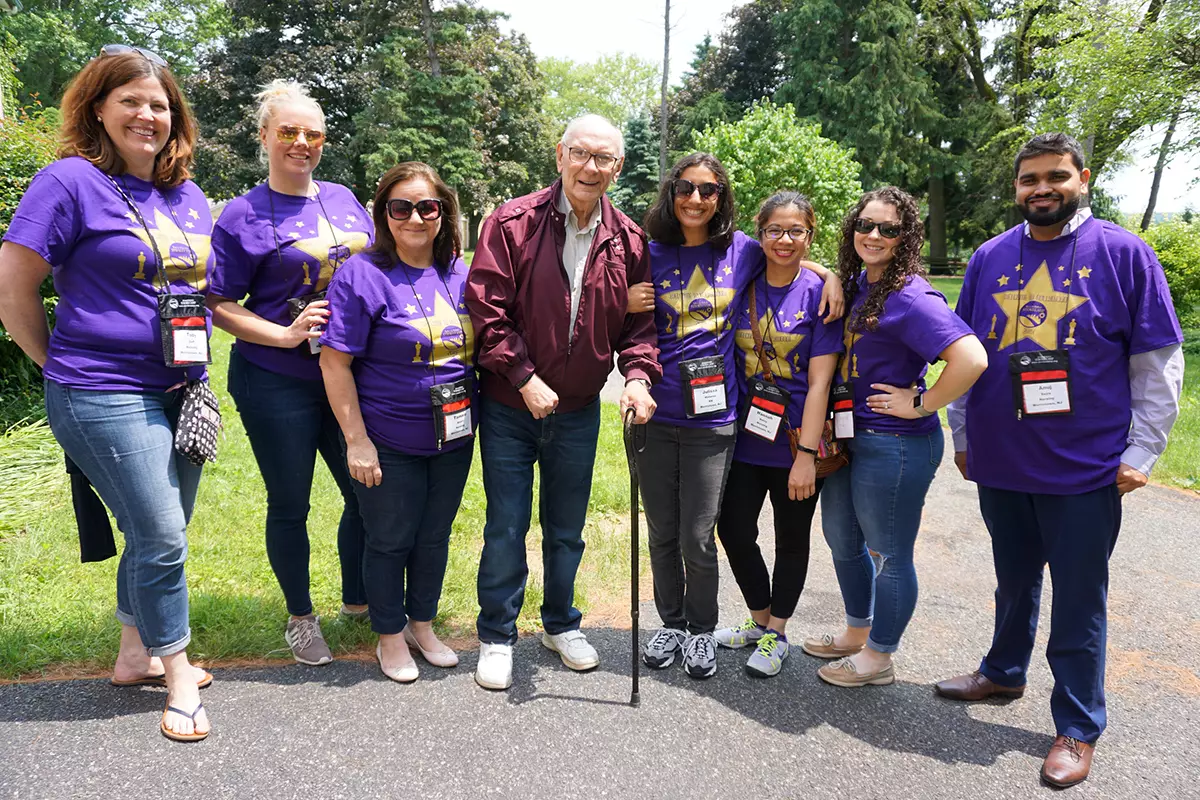 Stroke survivors dancing