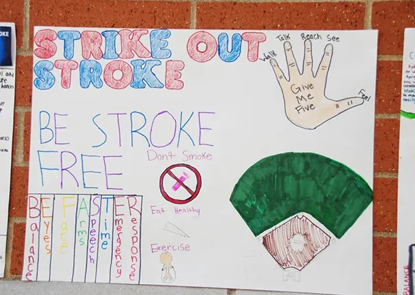 Strike Out Stroke Poster