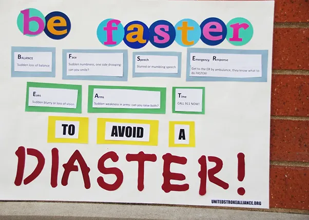 Be Faster to Avoid a Disaster Poster