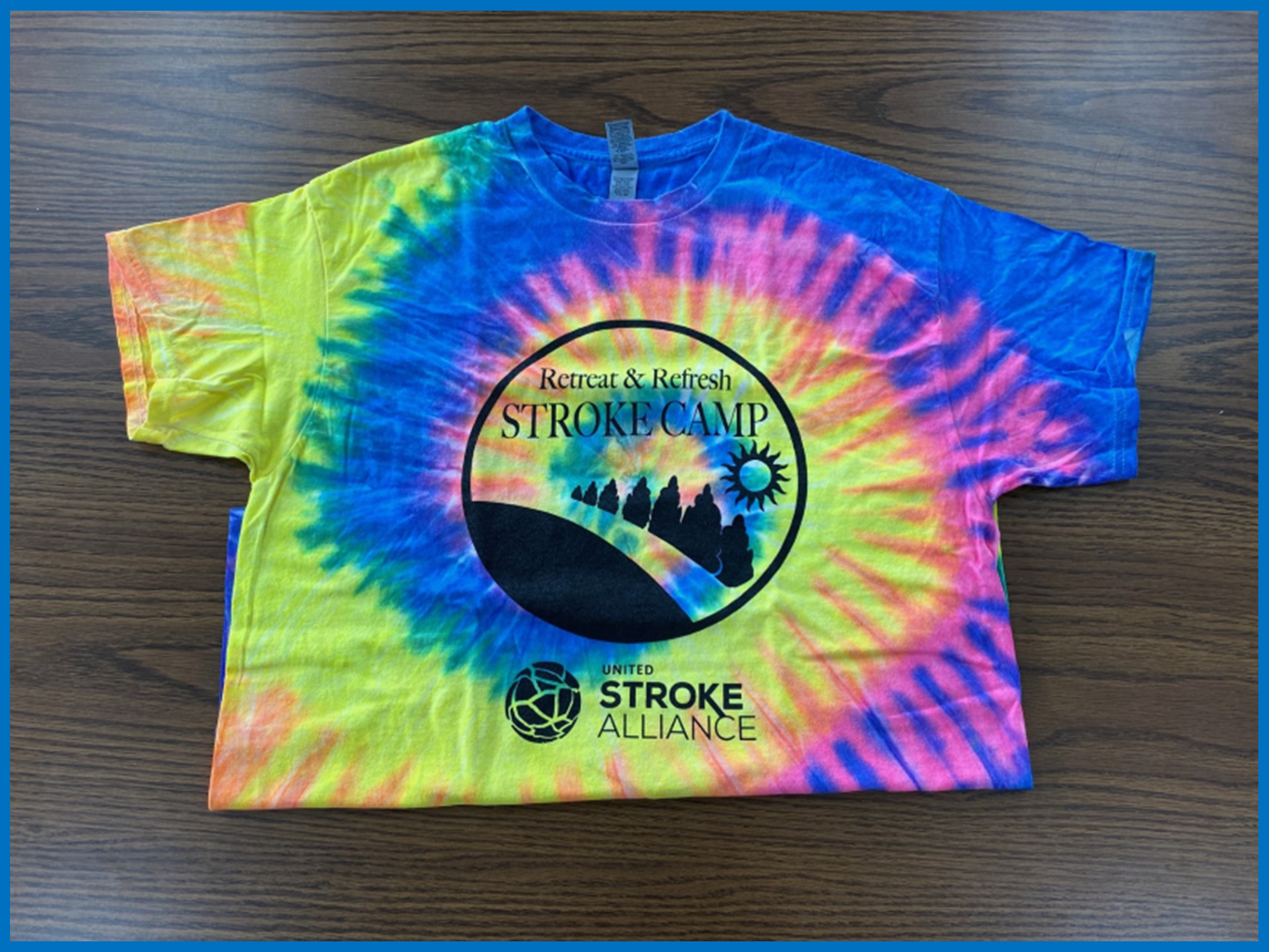 Stroke Camp Tie-Dye Shirt